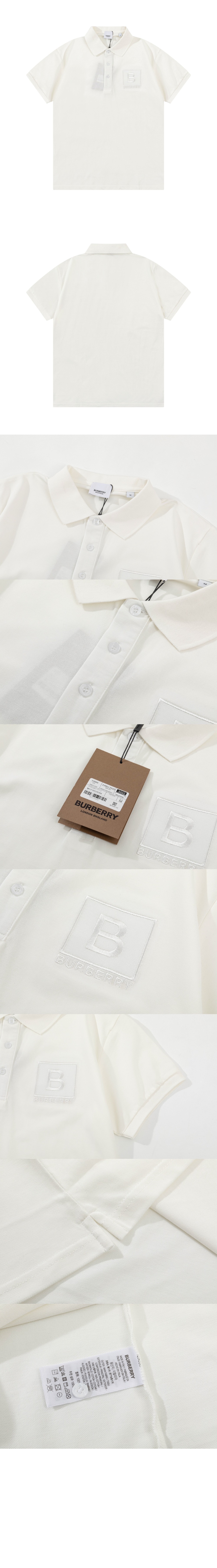 버버리 코튼 폴로셔츠