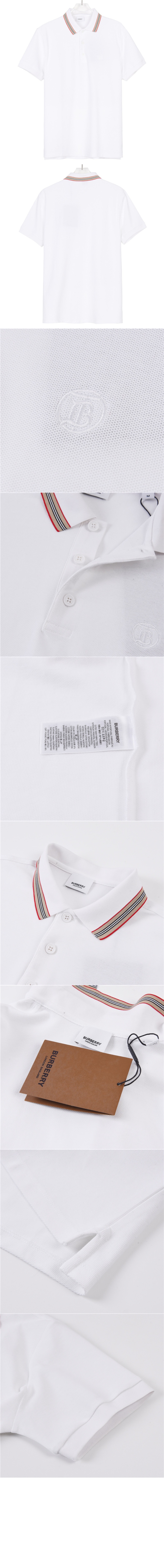 버버리 코튼 폴로셔츠