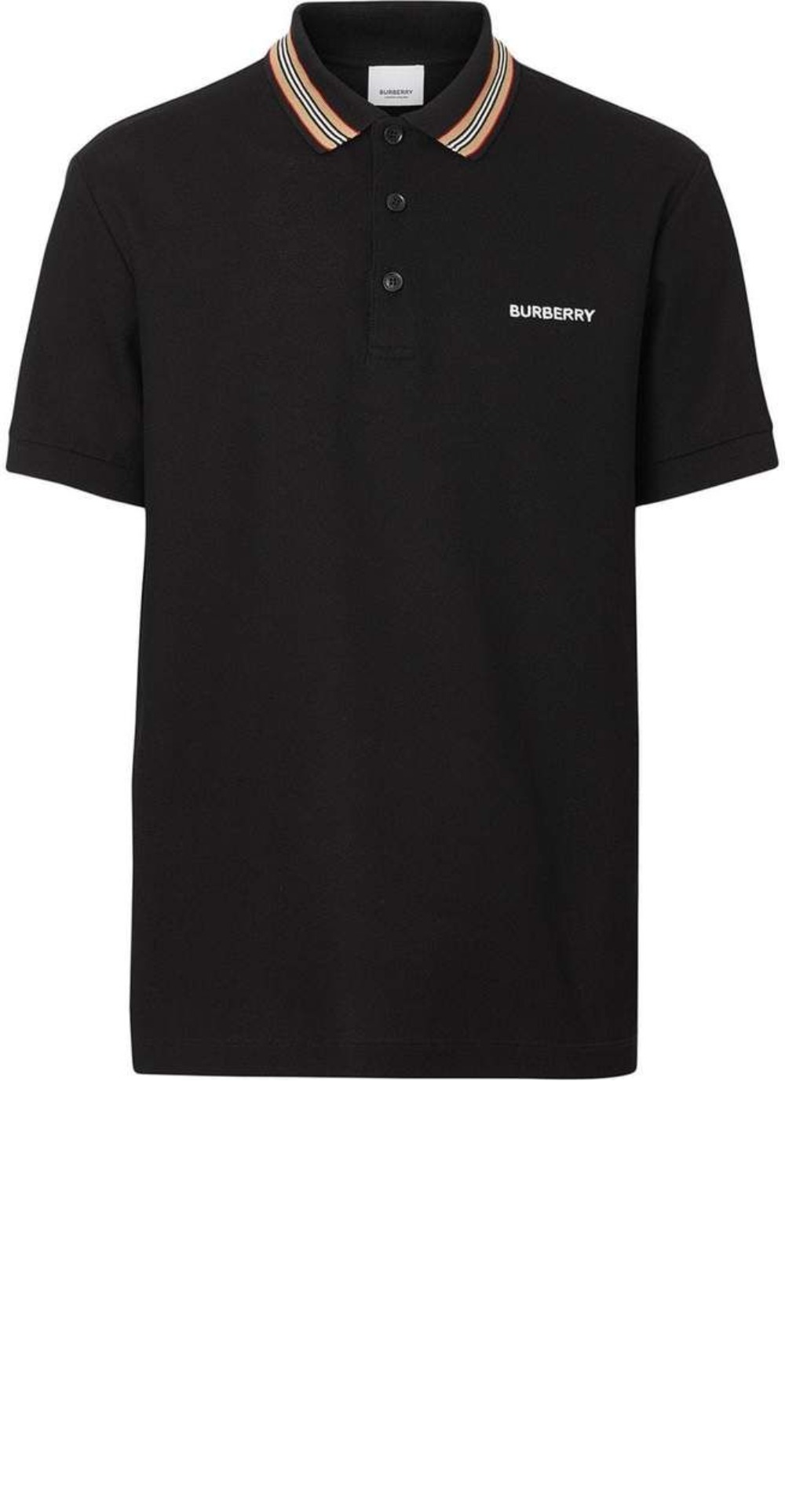 버버리 코튼 폴로셔츠
