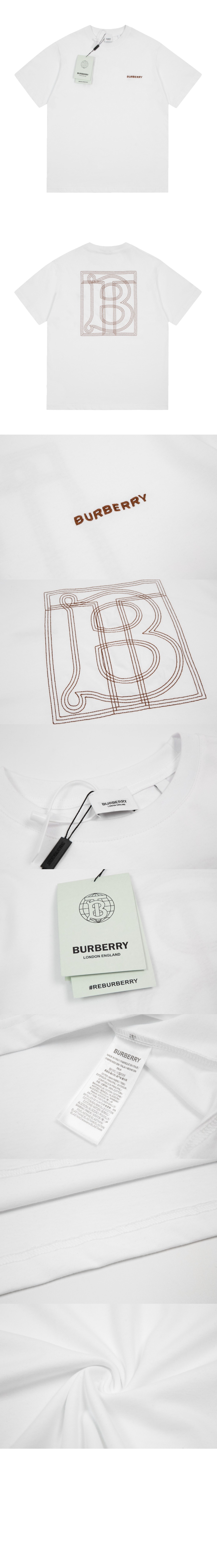 버버리 코튼 티셔츠