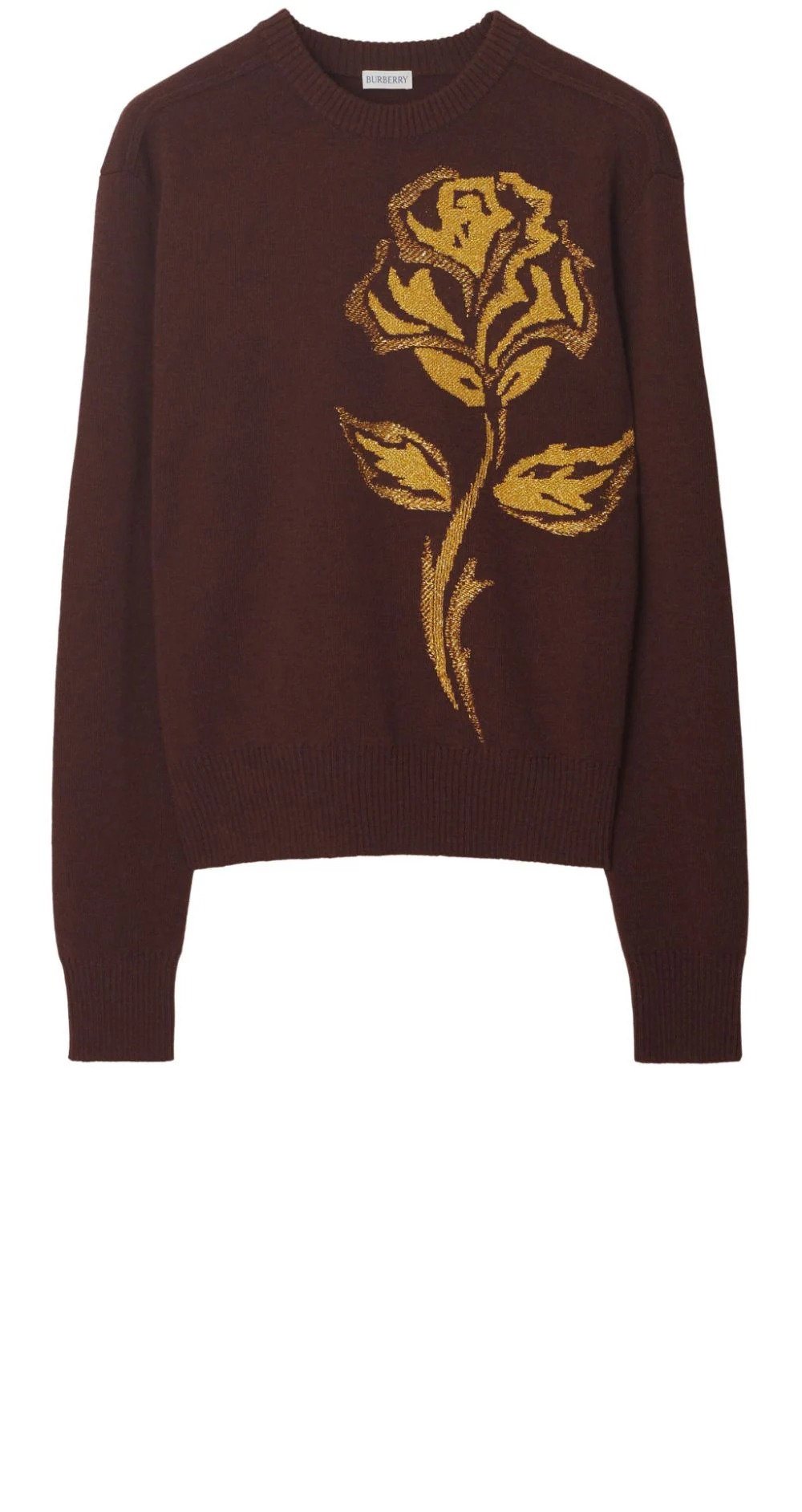 버버리 로즈 울 블렌드 스웨터