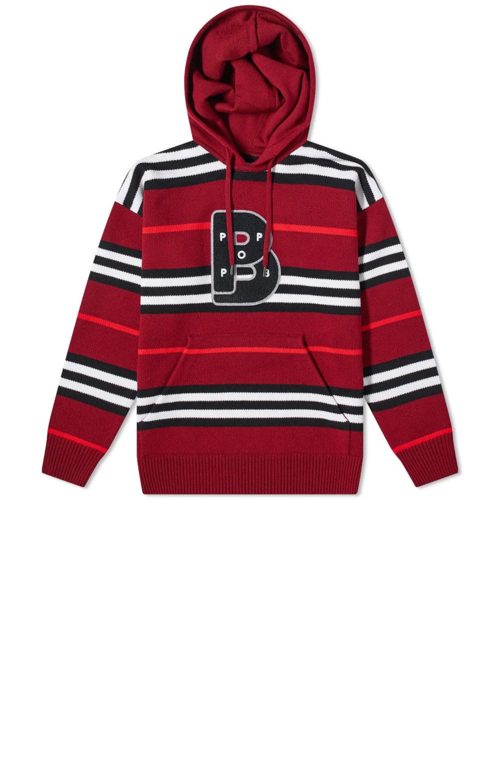 버버리 컴퍼니 니트 후드