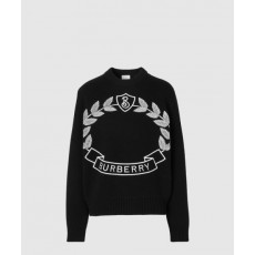 버버리 로고 니트