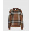 버버리 체크 자카드 스웨터