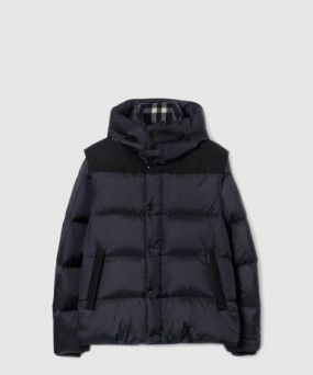 버버리 디태처블 슬리브 나일론 퍼퍼 재킷