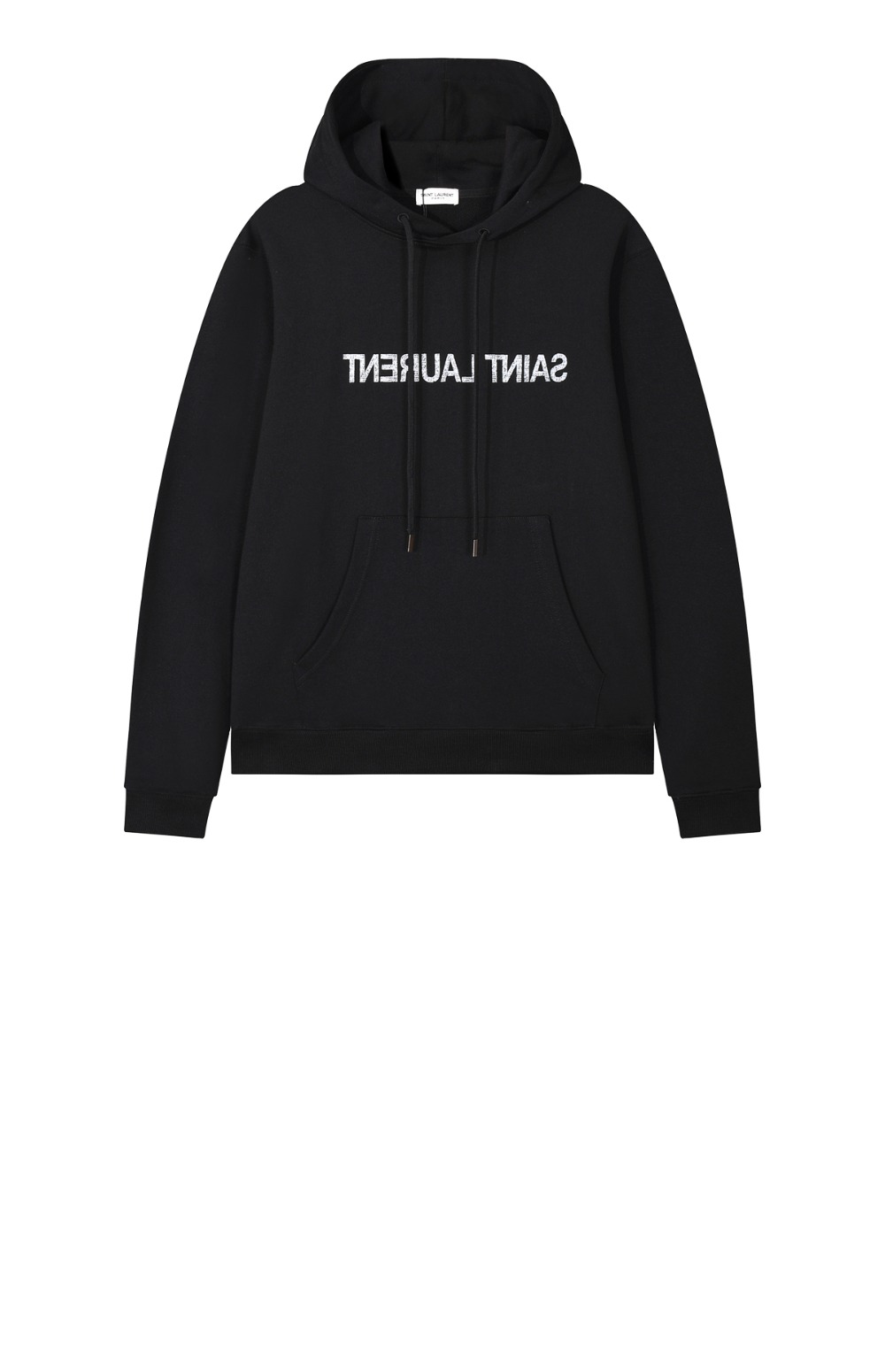 생로랑 로고 후드 긴팔