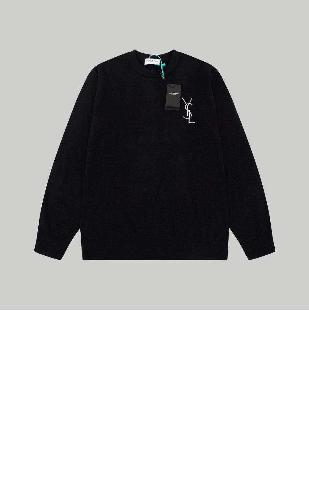 생로랑 플라워 코튼 톱