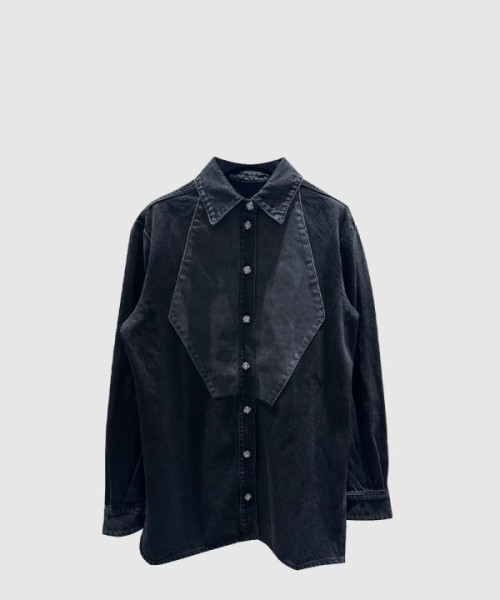 샤넬 로고 셔츠