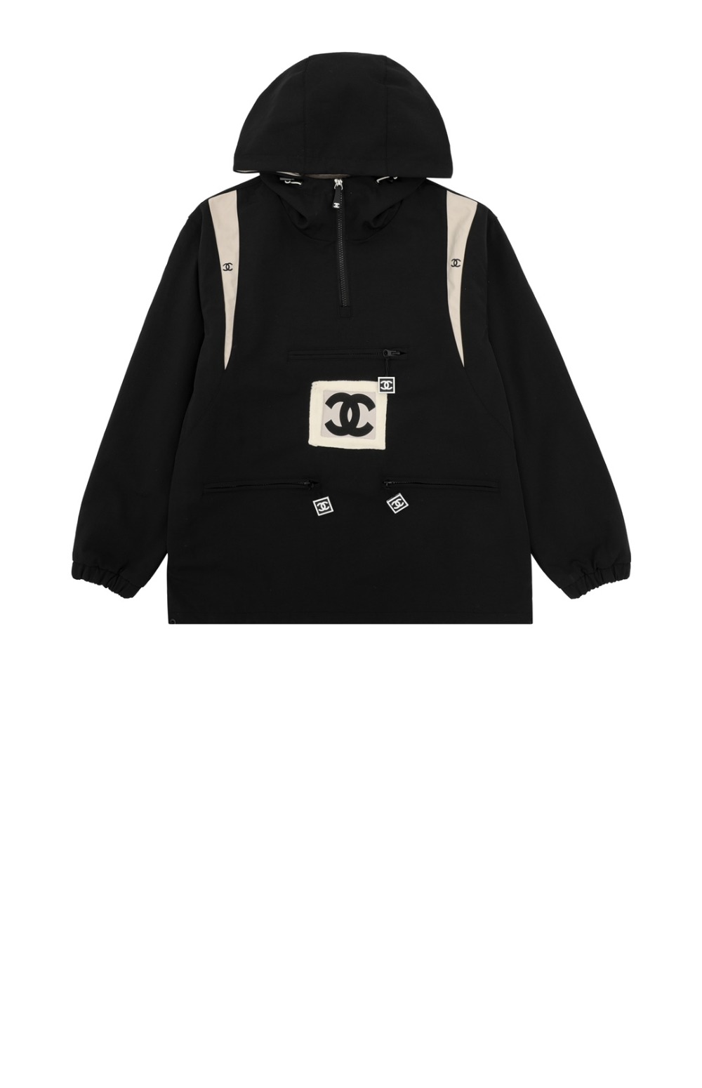 샤넬 로고 프린트 재킷