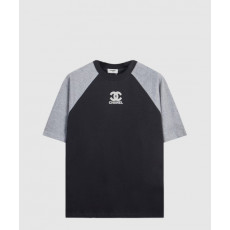 샤넬 로고 프린트 반팔