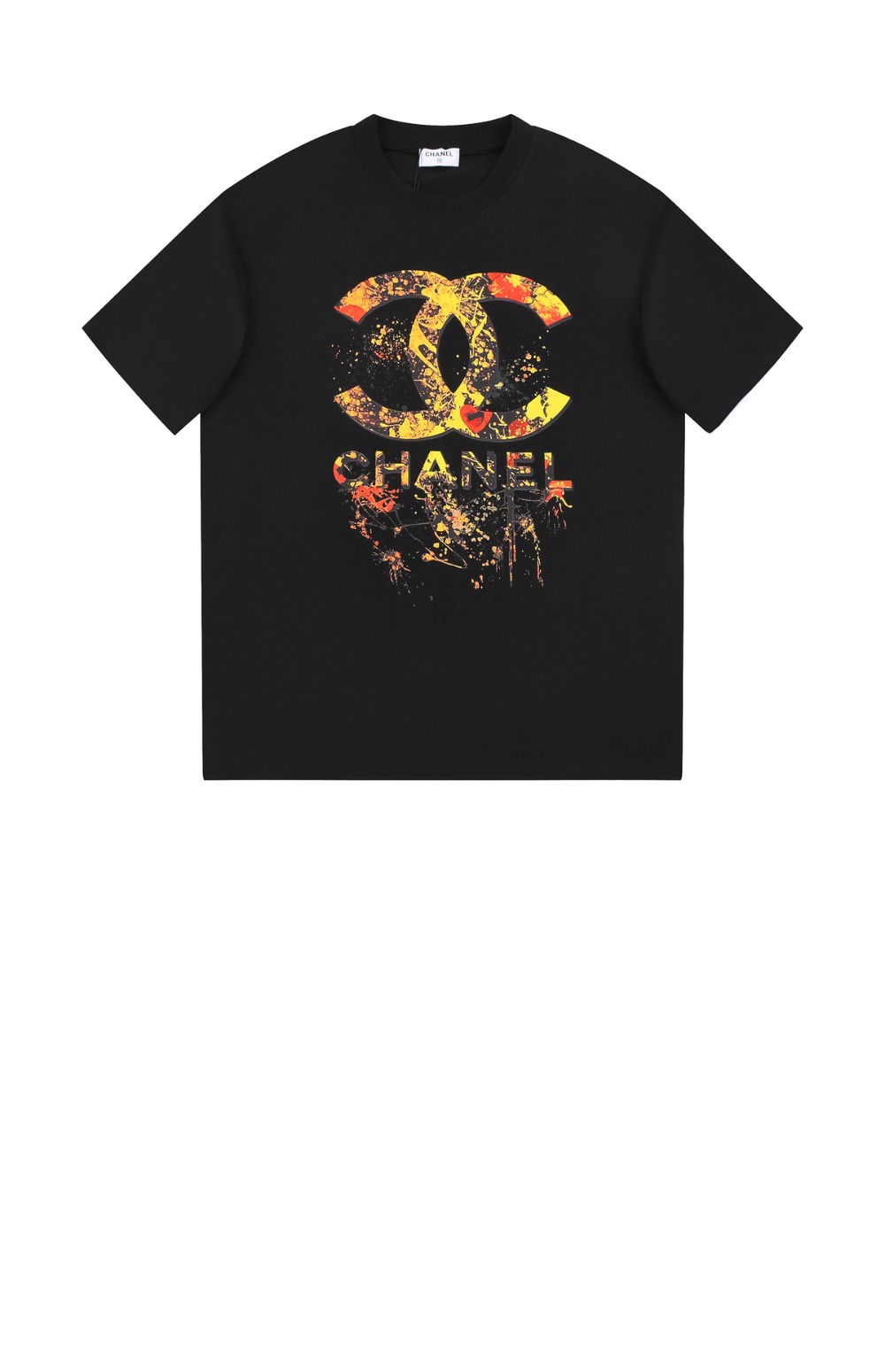 샤넬 로고 프린트 반팔