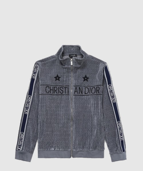 샤넬 로고 데님 재킷