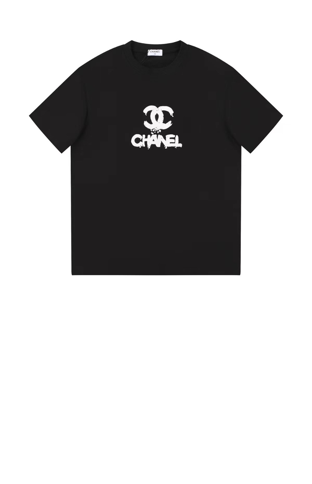 샤넬 로고 프린트 반팔