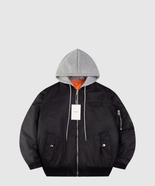 셀린느 로고 집업 자켓