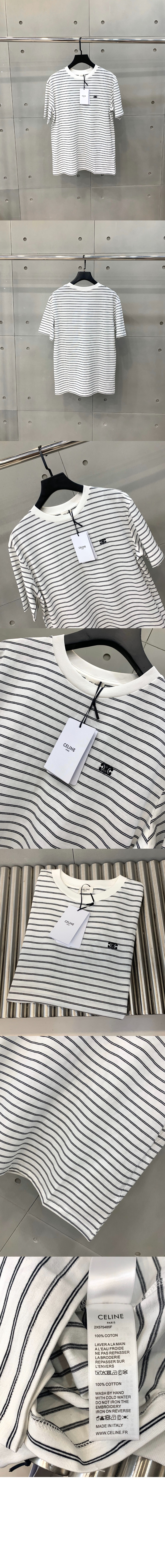 셀린느 트리옹프 레귤러 티셔츠