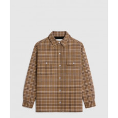 셀린느 오버셔츠 체크 울