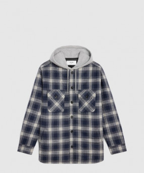 셀린느 후드 오버셔츠