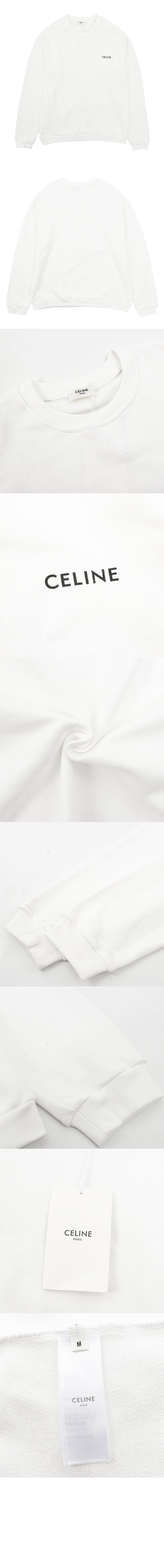 셀린느 트리옹프 크루넥 스웨터