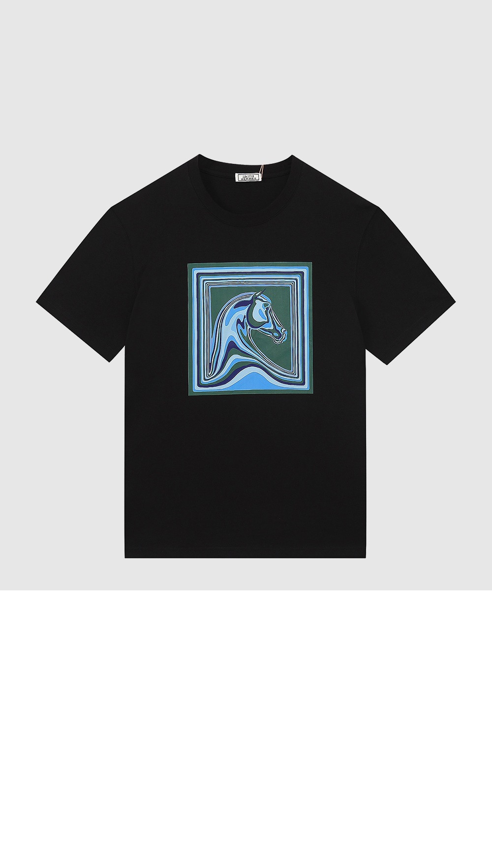 에르메스 플라워 코튼 톱