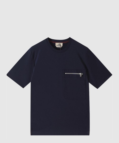 에르메스 로고 프린트 반팔