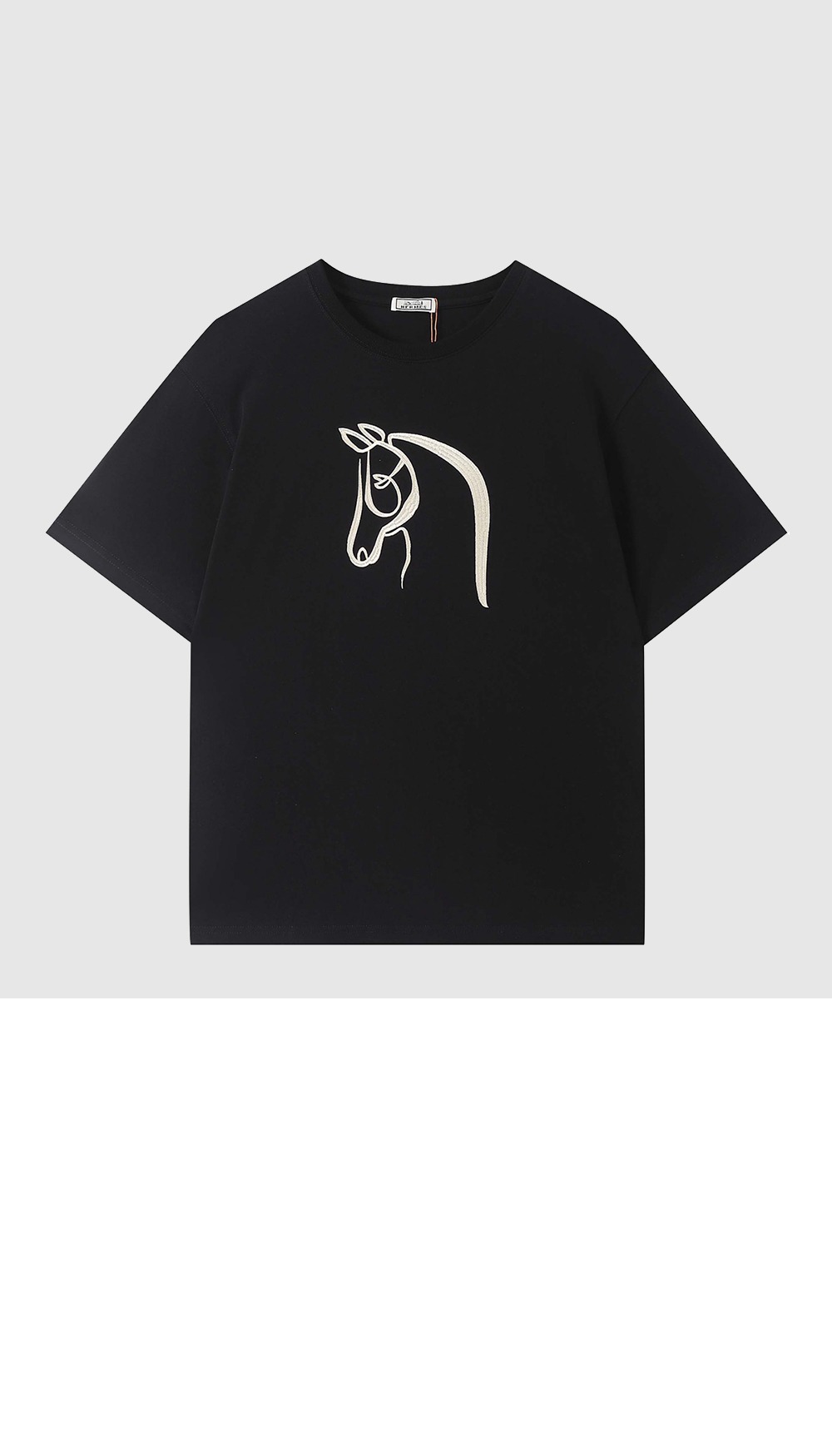 에르메스 플라워 코튼 톱