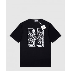 에르메스 로고 프린트 반팔