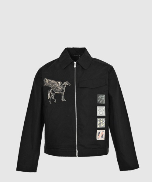 에르메스 플라워 코튼 톱