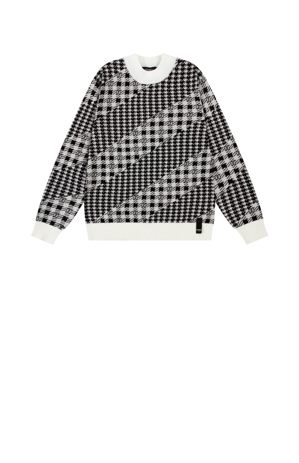 펜디 프린트 니트 톱