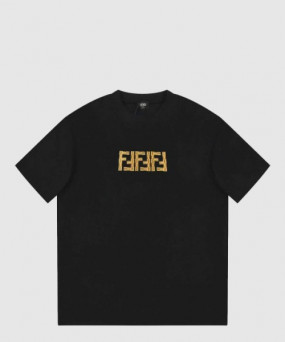 펜디 로고 프린트 반팔