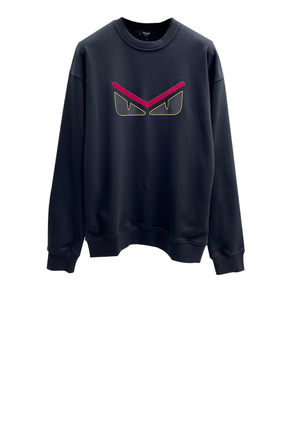 펜디 로고 프린트 면 톱