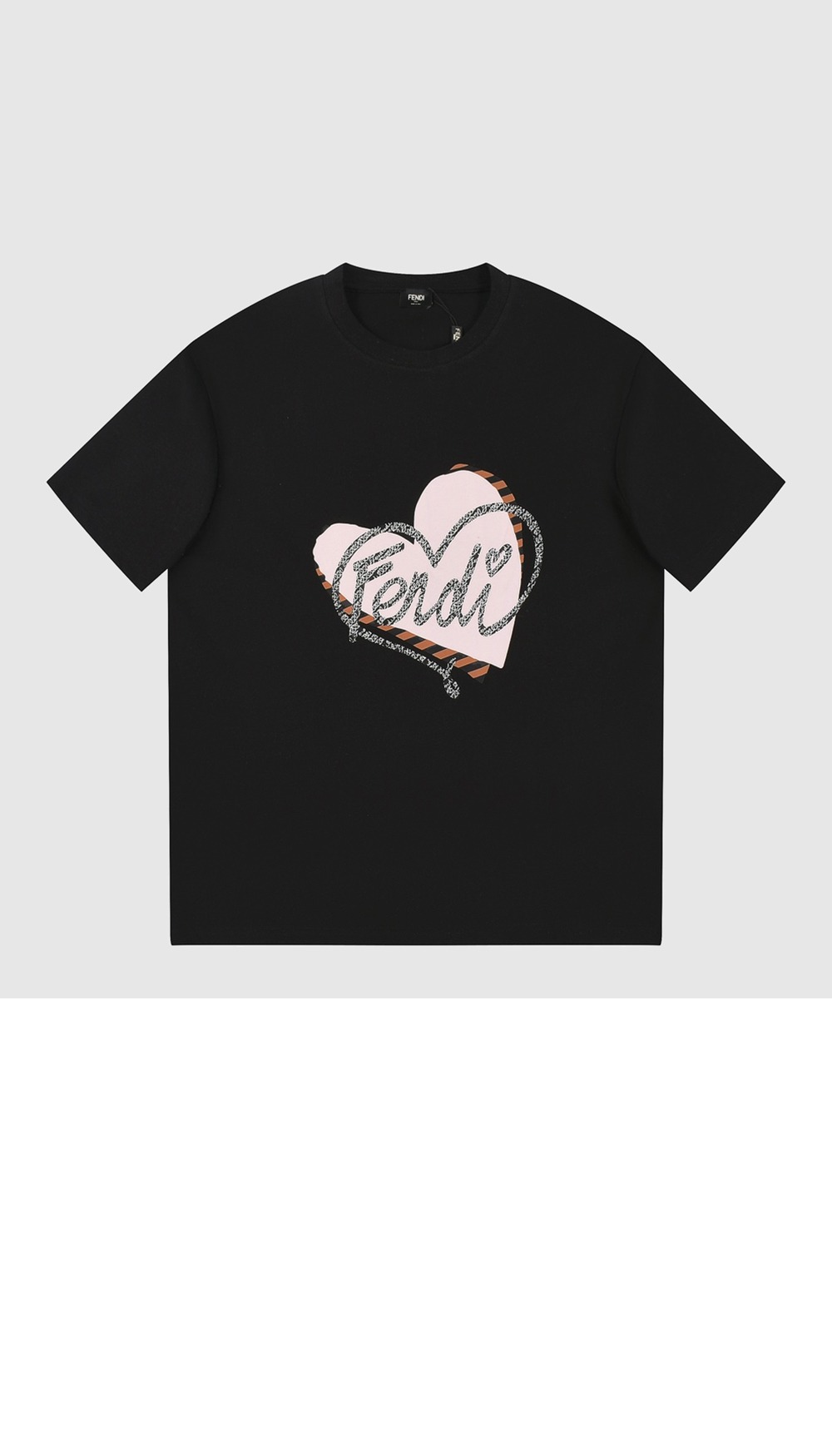 펜디 플라워 코튼 톱