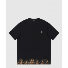 펜디 플라워 코튼 톱