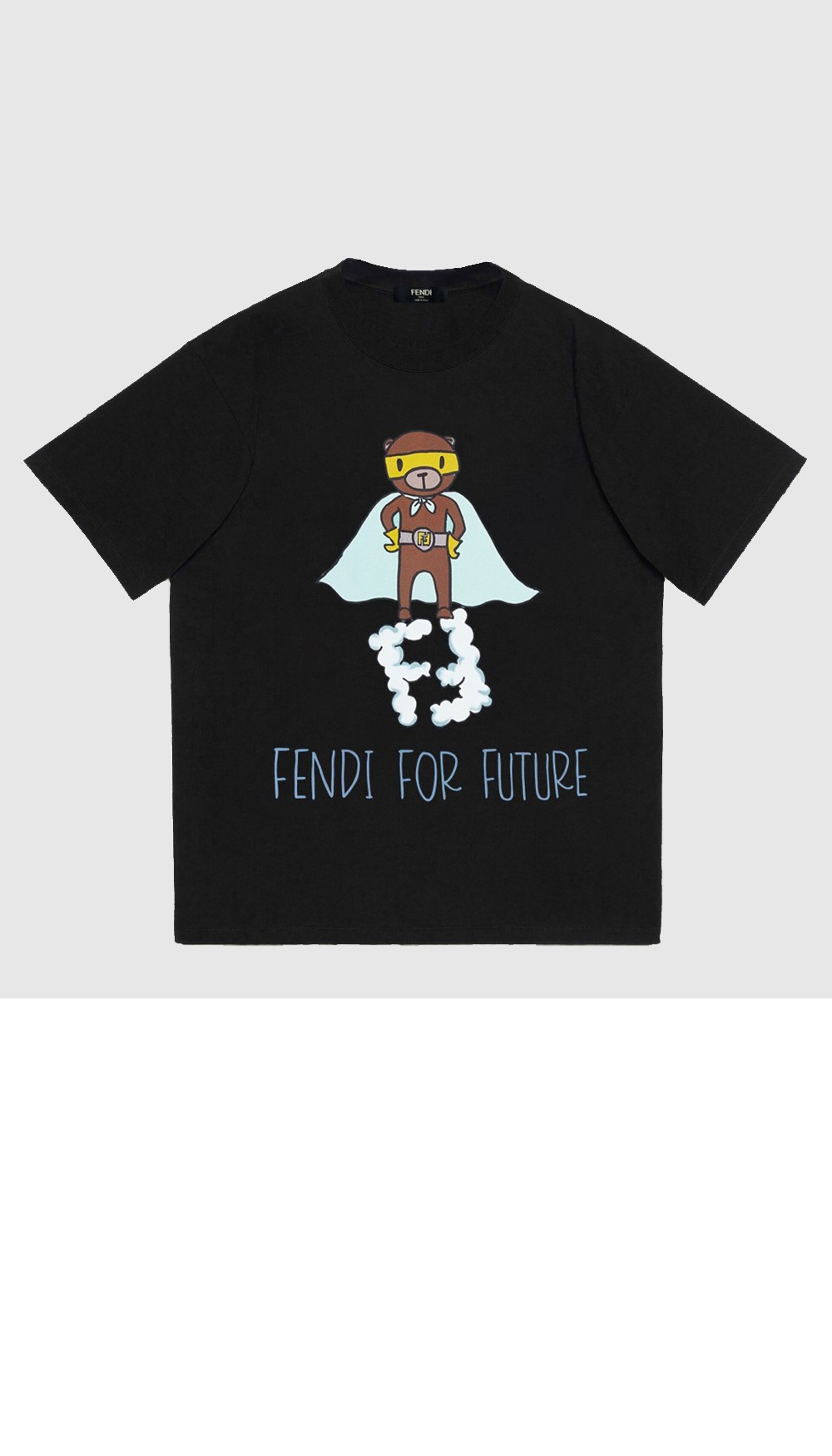 펜디 플라워 코튼 톱