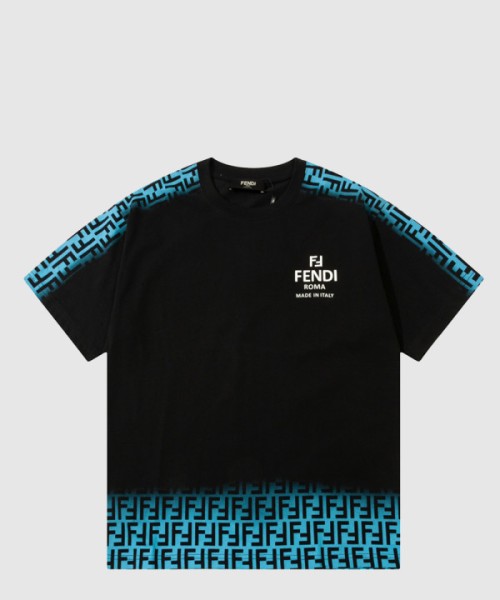 펜디 로고 프린트 반팔