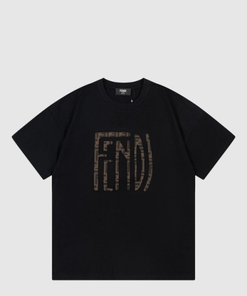 펜디 로고 프린트 반팔