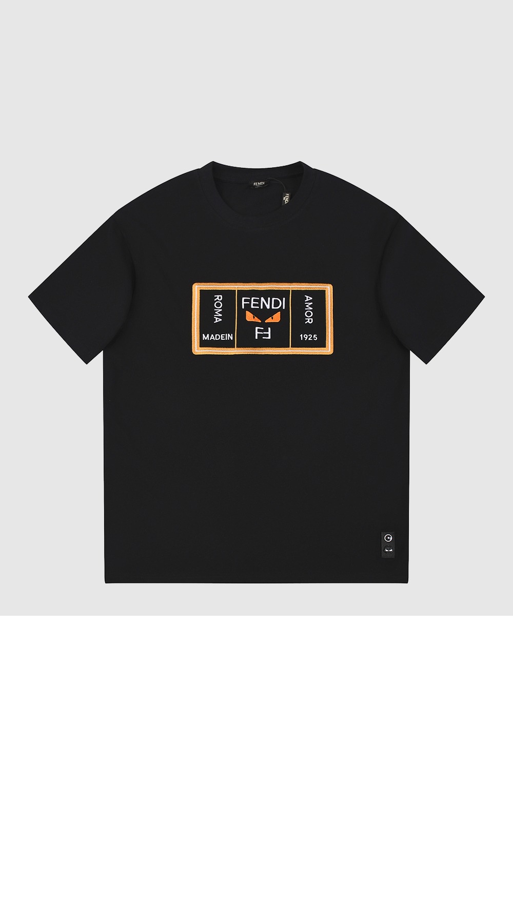 펜디 로고 프린트 반팔