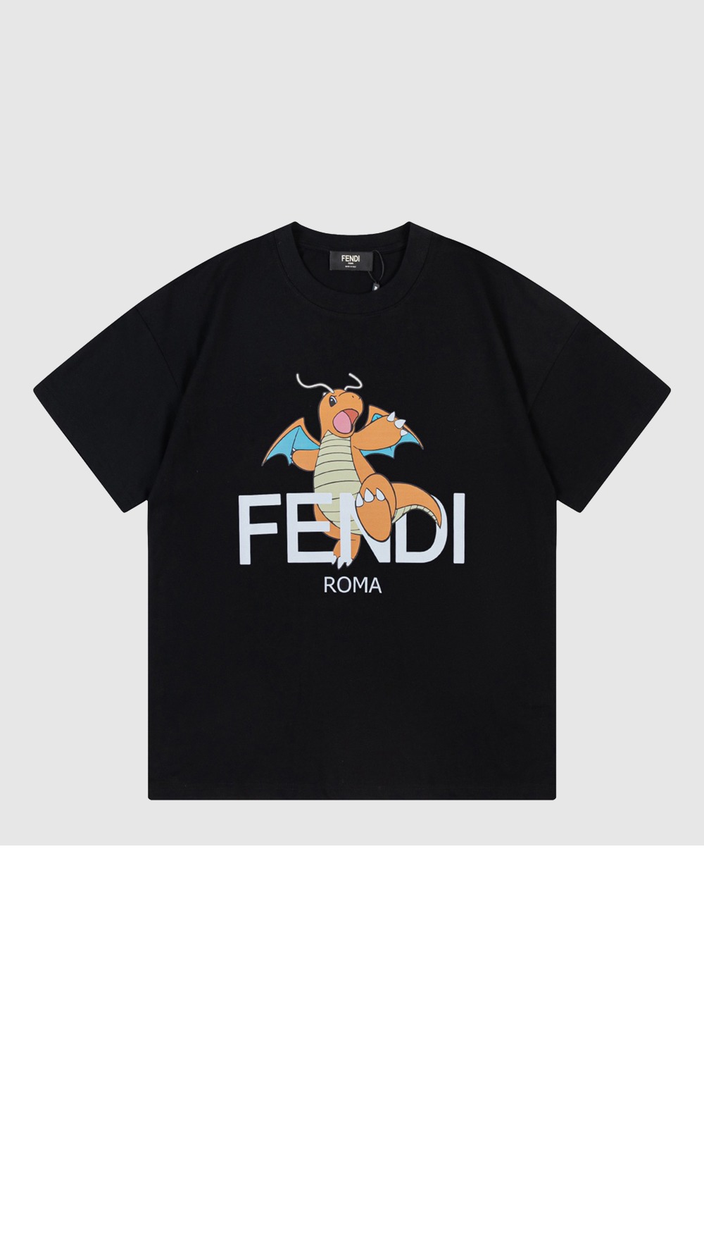 펜디 플라워 코튼 톱