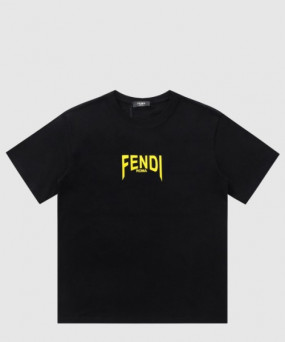 펜디 로고 프린트 반팔