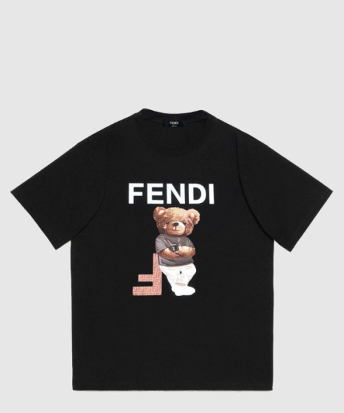 펜디 플라워 코튼 톱