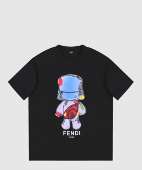 펜디 플라워 코튼 톱