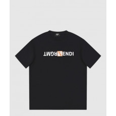 펜디 로고 프린트 반팔