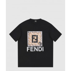 펜디 플라워 코튼 톱