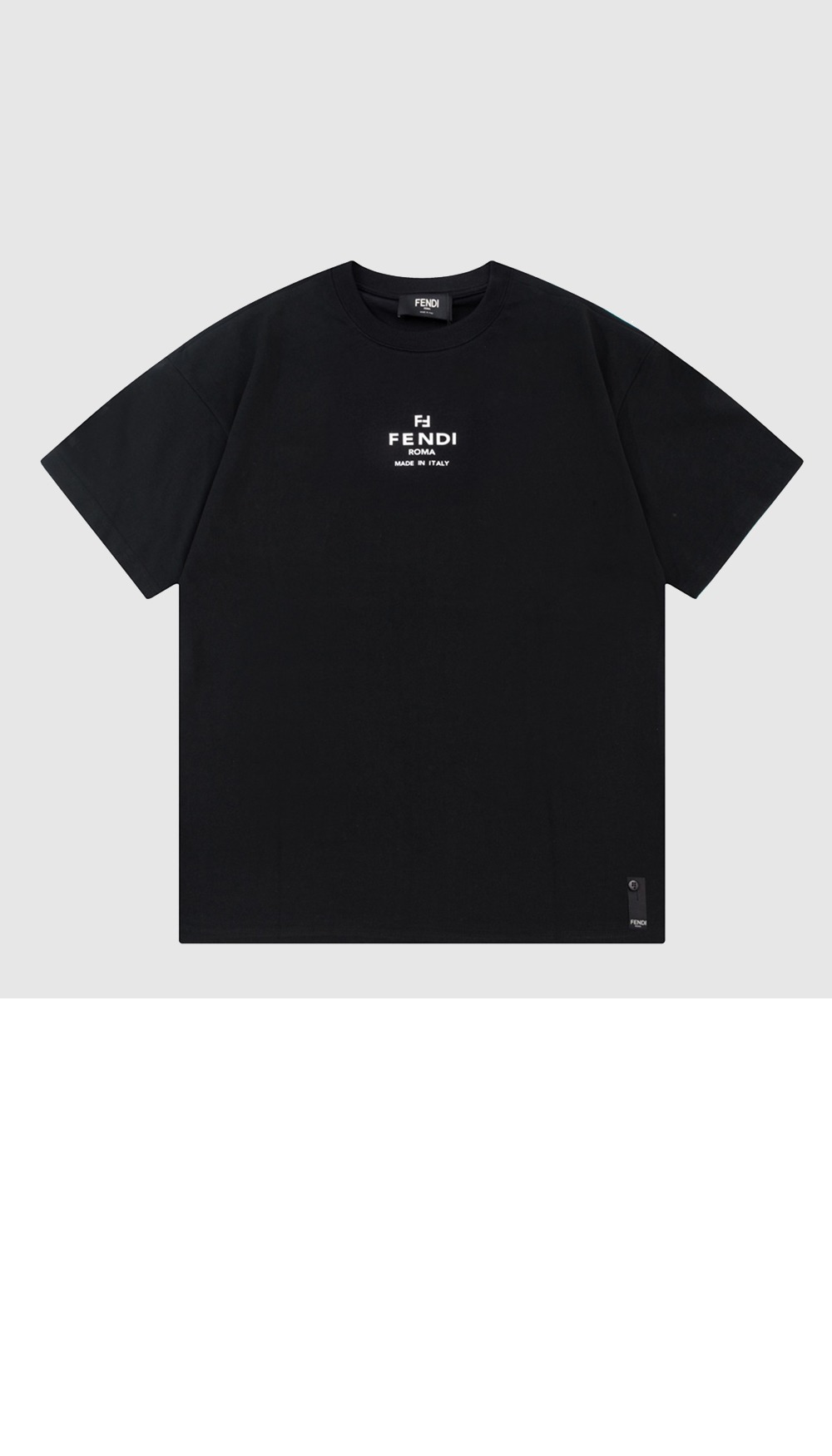 펜디 로고 프린트 반팔