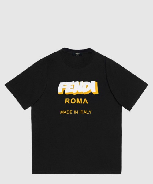 펜디 로고 프린트 반팔