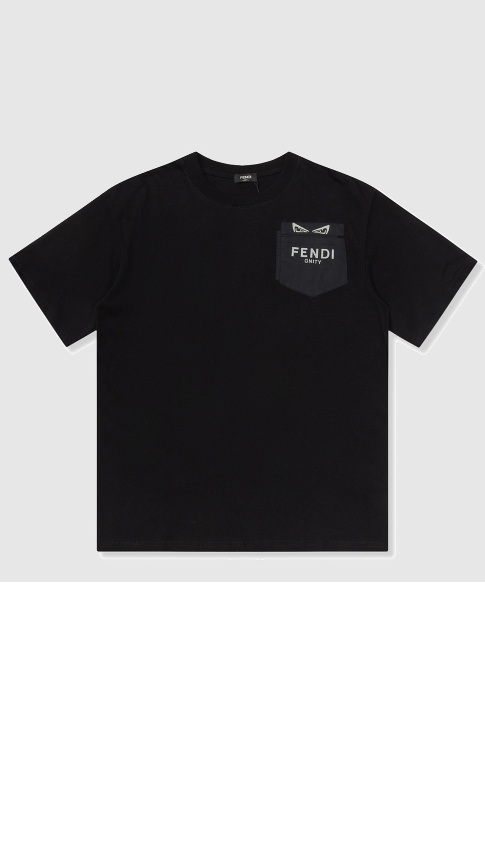 펜디 로고 프린트 반팔