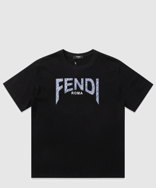 펜디 로고 프린트 반팔