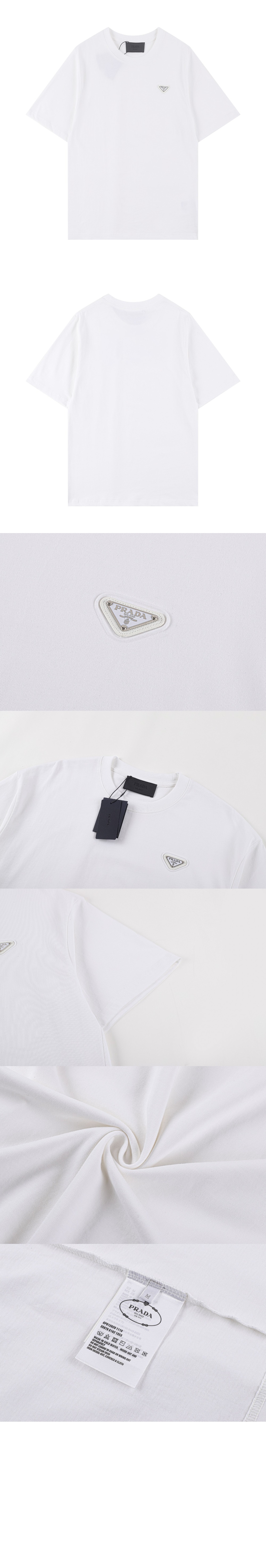 프라다 코튼 티셔츠