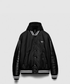 프라다 오버사이즈 리나일론 바머 재킷