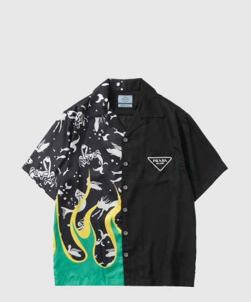 프라다 셔츠 톱