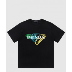 프라다 로고 프린트 반팔